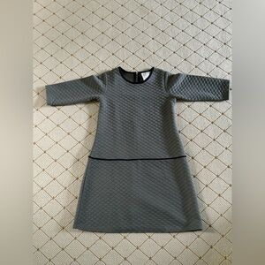 Sail to Sable Gray Quilted Dress 12 NEVER WORN